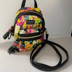 Mini Betsey Johnson backpack